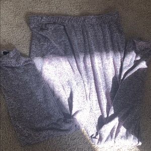 Maroon/ purple red sweatpants